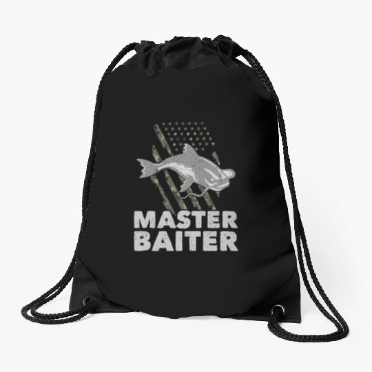 Master Baiter - Wels Catfish Hunter Drawstring Bags