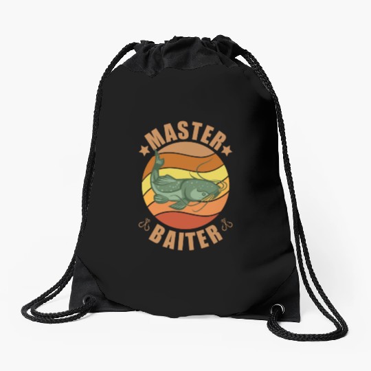 Master Baiter - Wels Catfish Hunter Drawstring Bags