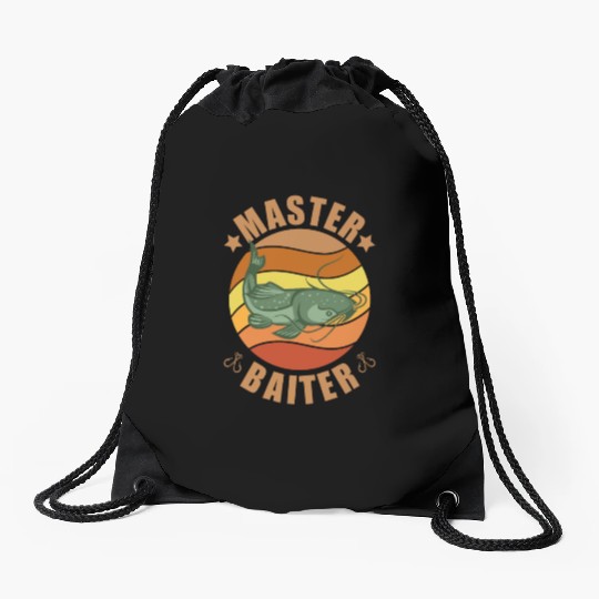 Master Baiter - Wels Catfish Hunter Drawstring Bags