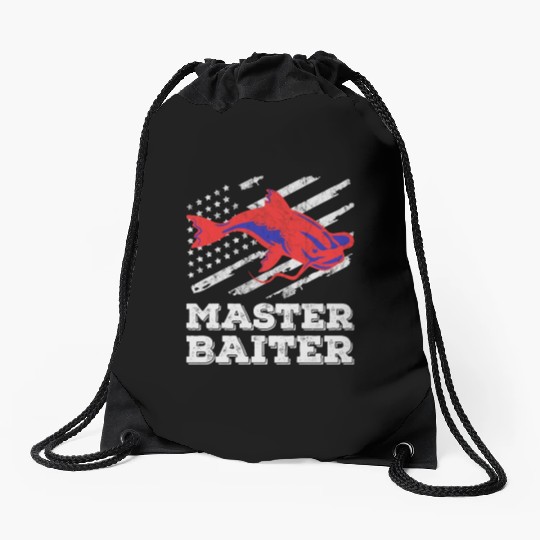 Master Baiter - Wels Catfish Hunter Drawstring Bags