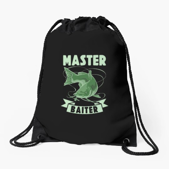 Master Baiter - Wels Catfish Hunter Drawstring Bags