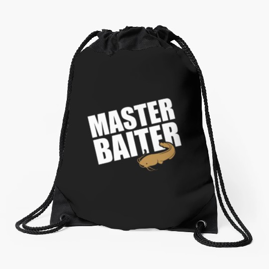 Master Baiter - Wels Catfish Hunter Drawstring Bags