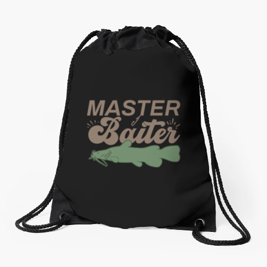 Master Baiter - Wels Catfish Hunter Drawstring Bags