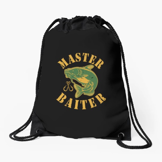 Master Baiter - Wels Catfish Hunter Drawstring Bags