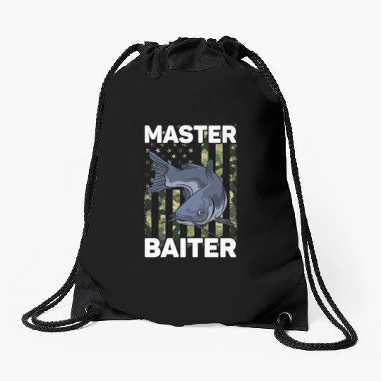 Master Baiter - Wels Catfish Hunter Drawstring Bags