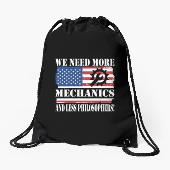 Mechanic Drawstring Bags