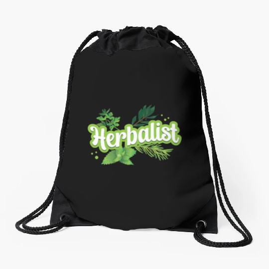Herbalist Herbs Herb Gardening Herbalism Drawstring Bags