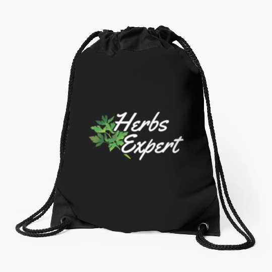 Herbs Expert Herbalism Herb Herbalist Gardening Drawstring Bags