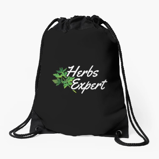 Herbs Expert Herbalism Herb Herbalist Gardening Drawstring Bags