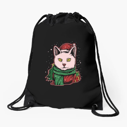 Ugly Christmas Sweater Koala Drawstring Bags