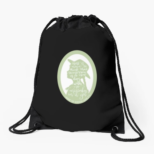 Anne of Green Gables Quote Drawstring Bags