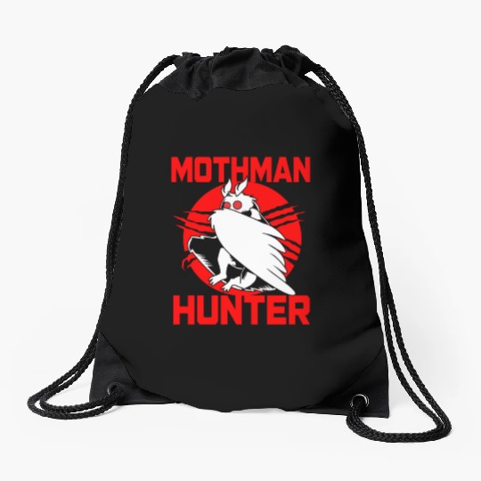 Cryptozoologist Cryptid Folklore Funny Mothman Drawstring Bags