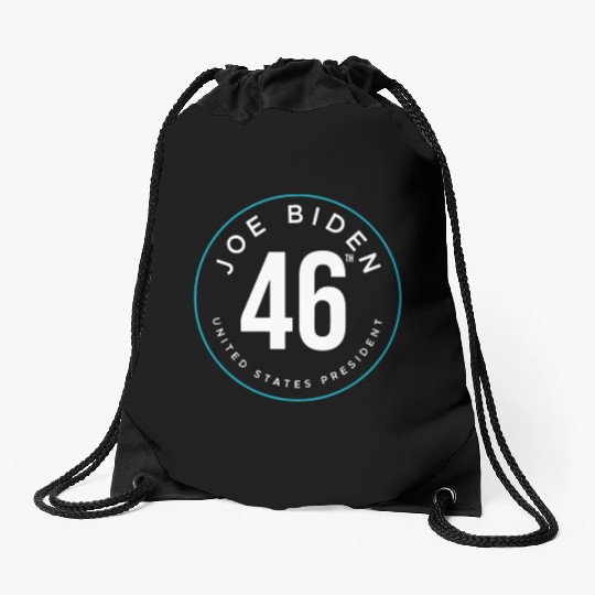 Joe Biden Victory 46 President Drawstring Bags