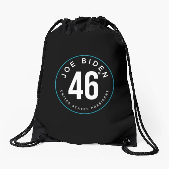 Joe Biden Victory 46 President Drawstring Bags