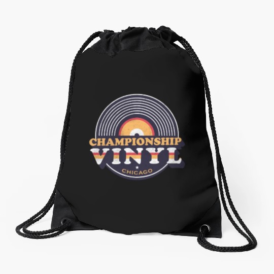 Championship Vinyl Drawstring Bags