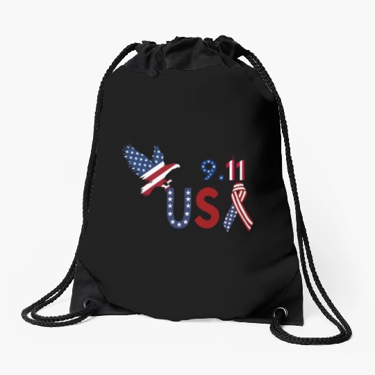 Patriot Day 9.11 Drawstring Bags