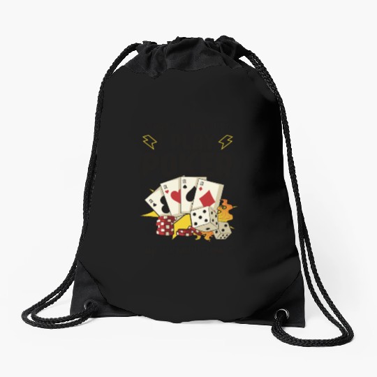 Poker Casino Poker Player Gambling Roulette Gift Drawstring Bags