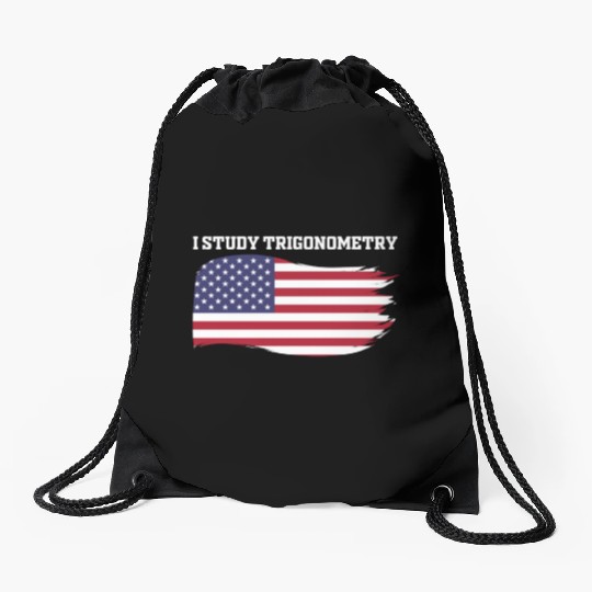 I Study Triggernometry 2nd Aamendment US American Drawstring Bags