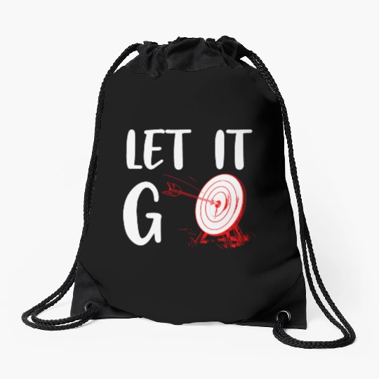 Archery Let The Arrow Fly, Archer Drawstring Bags