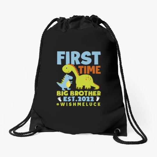 First Time Brother Child Son Offspring 2022 Drawstring Bags