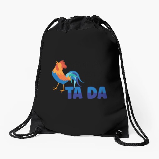 Chicken Farmer Gift Funny Chickens Country Farm Drawstring Bags