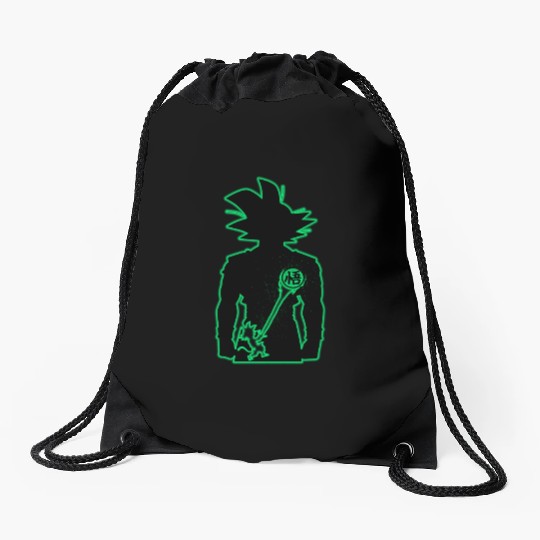 DBZ Son Goku Drawstring Bags