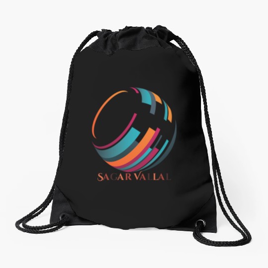 Circle Round Drawstring Bags