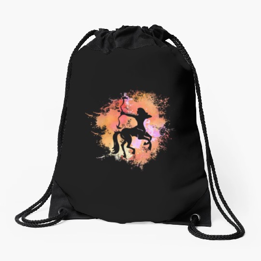 Sagittarius Zodiac Drawstring Bags