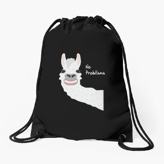 Funny Animals For Animal Lovers Lama, Alpaka Drawstring Bags