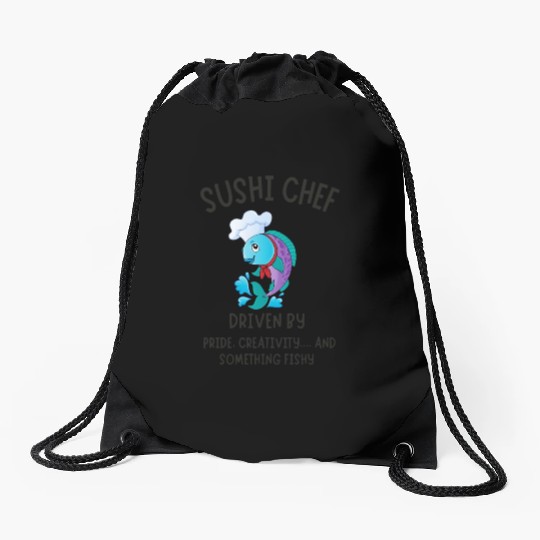 SUSHI CHEF 29 Drawstring Bags