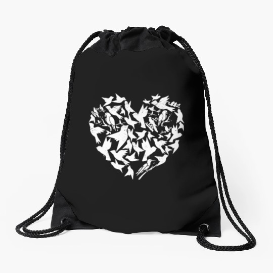 Bird Lover Birdwatching Bird Whisperer Drawstring Bags