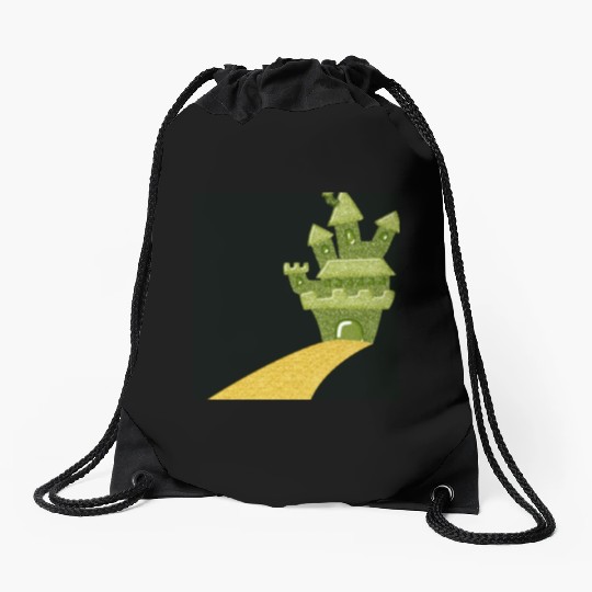 Back to home spider bite. New design. Drawstring Bags
