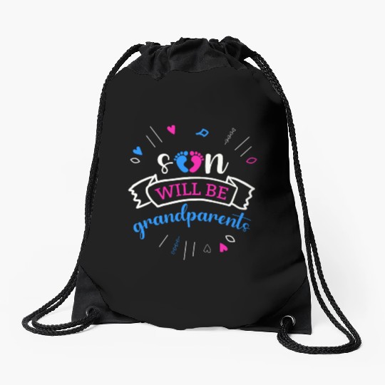 We Will Become Grandparents, Be Grandparents Drawstring Bags