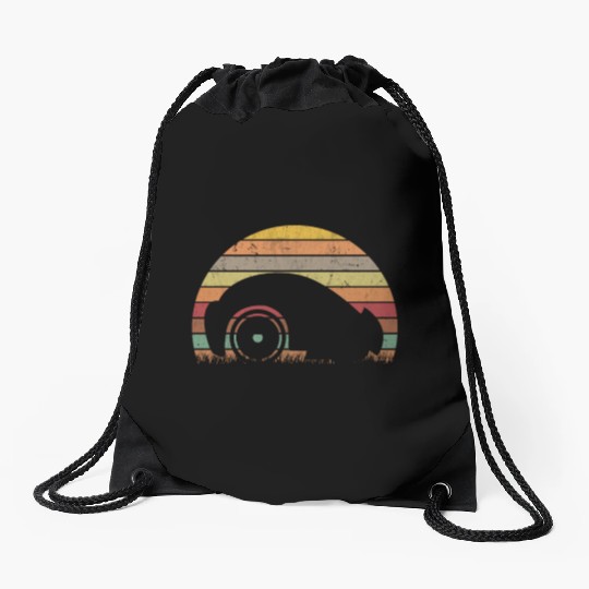 Mähroboter Retro Lawn Robot Vintage Drawstring Bags