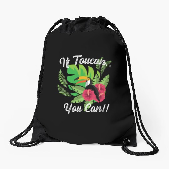You Can Courageous Person Gift Drawstring Bags