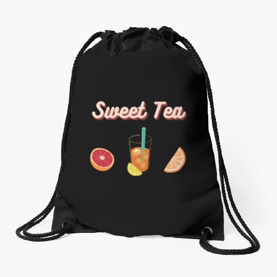 Sweet Tea Drawstring Bags
