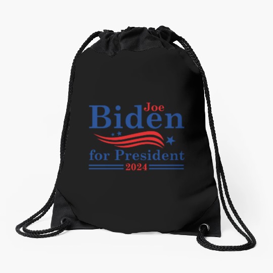 Joe Biden For President 2024 Drawstring Bags