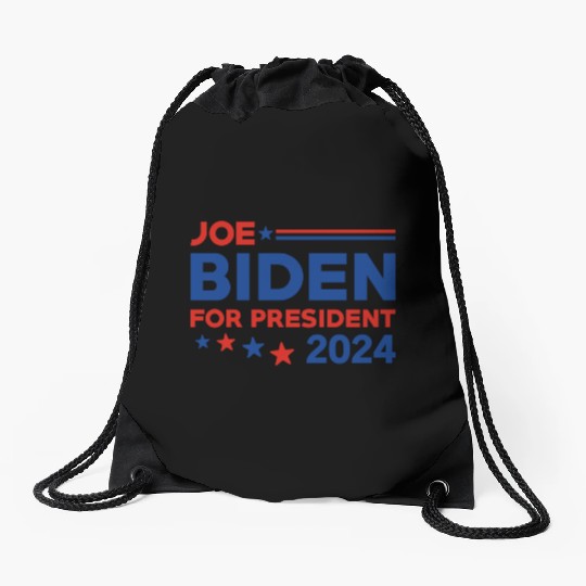 Joe Biden For President 2024 Drawstring Bags
