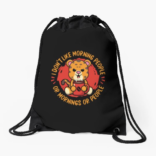 Jaguar Drawstring Bags