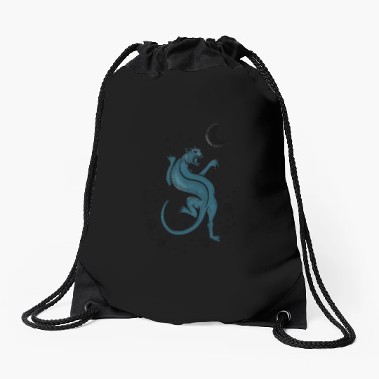 Black panther, Between the Star Drawstring Bags