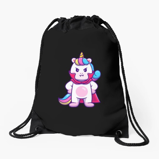Unicorn Vampire - Halloween Drawstring Bags