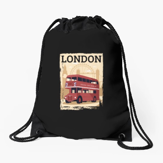 London Drawstring Bags