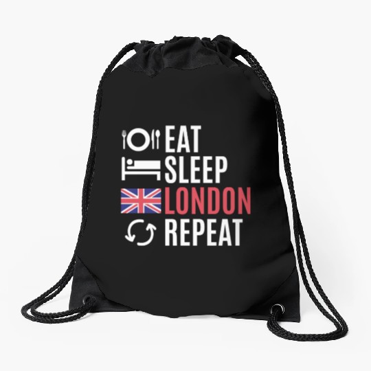 London Drawstring Bags