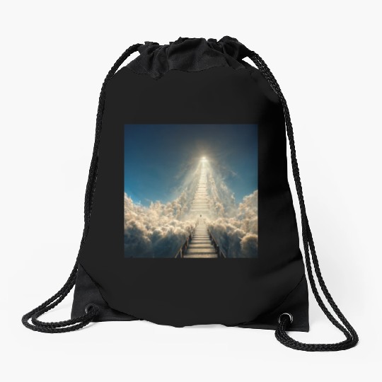 STAIRWAY TO HEAVEN Drawstring Bags