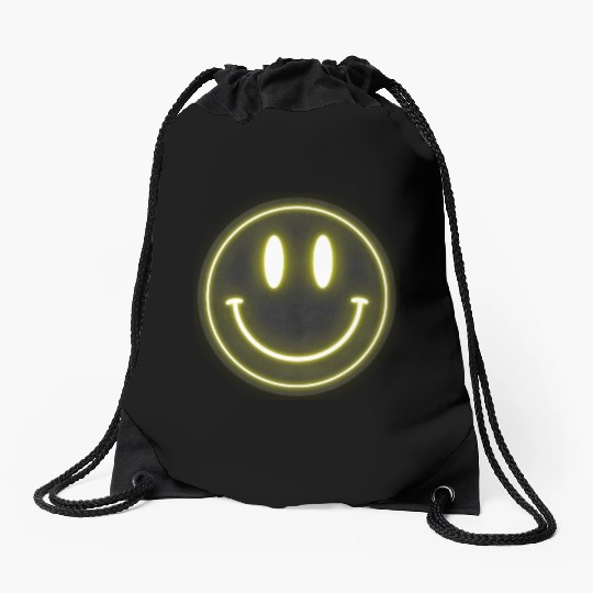ACID HOUSE SMILE Drawstring Bags