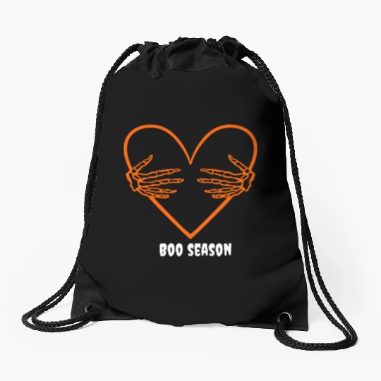 Halloween Boo Season unisex couples Drawstring Bags