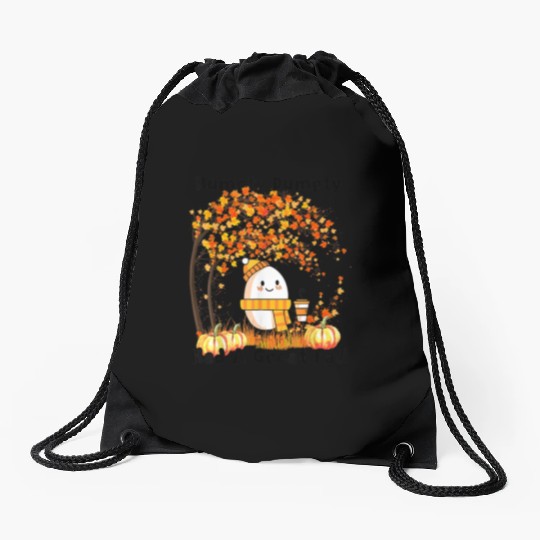 Humpty Dumpty Had A Great Fall Thanksgiving Autumn Drawstring Bags