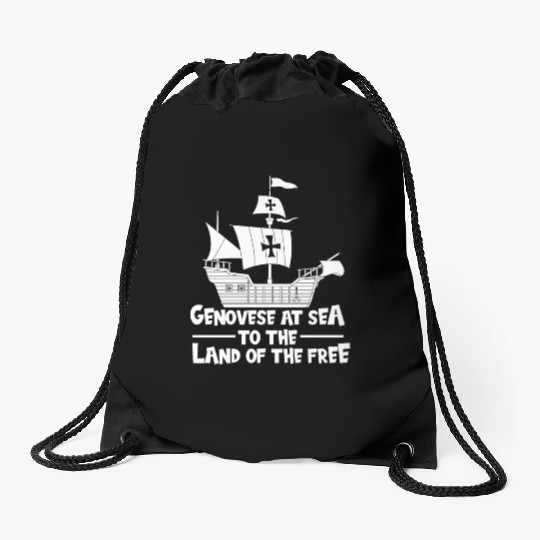 Columbus Day 1492 Drawstring Bags