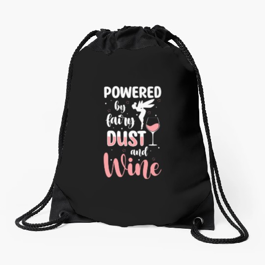 Fantasy Fairy Tales Blossom Fairy Drawstring Bags