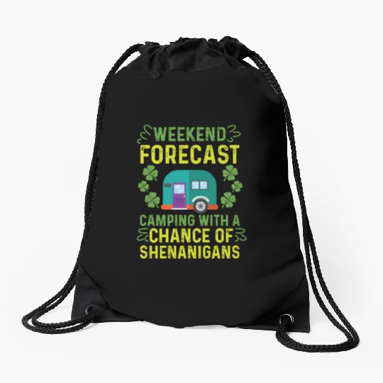 Pop-up Shenanigans Camper Gift Drawstring Bags